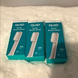 Quip Sonic Brush Head - Soft, White